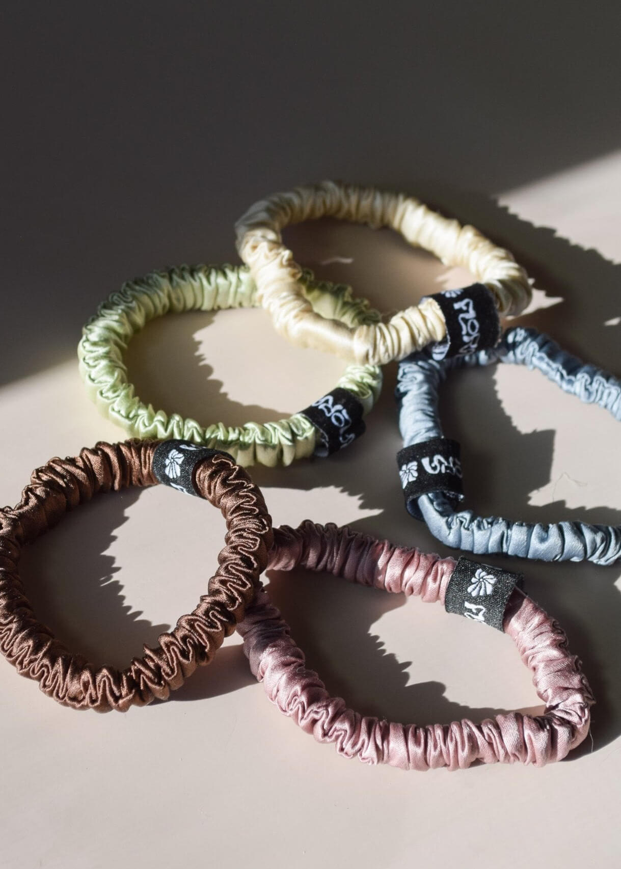 Silk Scrunchie Set - Flora Flora Co | Sustainable Botanical Hair Care